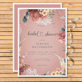 Modernes Romantisches Brautparty Einladung