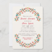 Modernes Romantisches Elegantes Brautparty Einladung (Vorderseite)