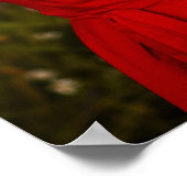 Modernes Romantisches Foto Elegante Hochzeit Poster (Ecke)