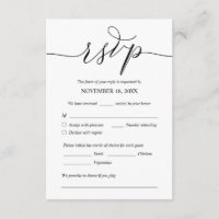 Modernes romantisches, schwarzes, Hochzeitessen-UA