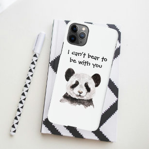 Modernes romantisches Zitat mit schwarzem und weiß iPhone 11Pro Max Hülle