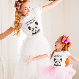 Modernes romantisches Zitat mit schwarzem und weiß T-Shirt