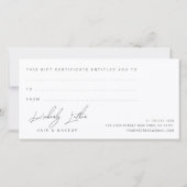 Modernes, rosa Aquarell & Haare (Rückseite)