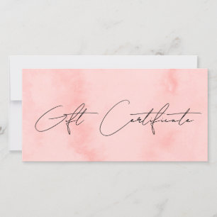 Modernes, rosa Aquarell & Haare