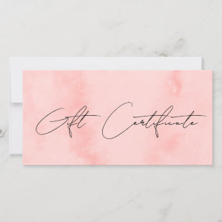 Modernes, rosa Aquarell & Haare