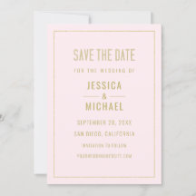 Modernes Rosa Elegant Einfach Minimalistisch