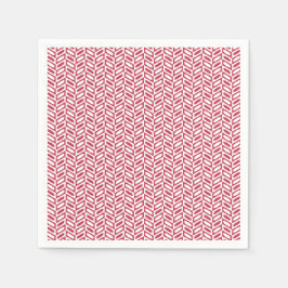 Modernes rosa geometrisches Musterpapier Napkins Serviette