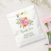 Modernes rosa orangefarbenes Brautparty Geschenktütchen (Versiegelt)