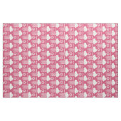 Modernes rosa Retro Personalisiertes Gewebe Stoff (Yard (91,4 cm))