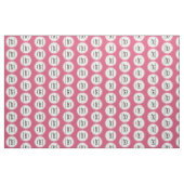 Modernes rosa Retro Personalisiertes Gewebe Stoff (Yard (91,4 cm))
