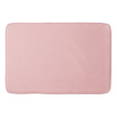 Modernes, rosa, rosa, Schlichte Farbe Badematte (Vorderseite)