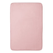 Modernes, rosa, rosa, Schlichte Farbe Badematte (Vorderseite Vertikal)