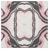 Modernes rosa, schwarz gestrichene Marmormuster Stoff (Muster)