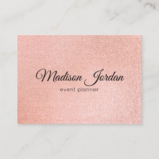 Modernes Rosa- und Goldmarmor Terminkarte (Rückseite)