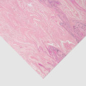 Modernes, rosa weißes Marmorgemälde, abstraktes De Seidenpapier (Ausschnitt)