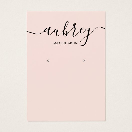 Modernes, rosafarbenes Display für Skripte (Vorderseite)