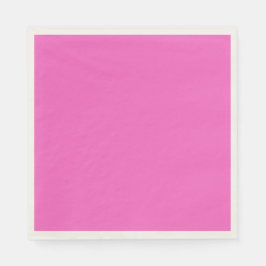 Modernes, rosafarbenes Papier Napkin Serviette