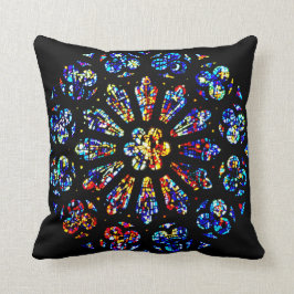 Modernes Rosen-Fenster Kissen