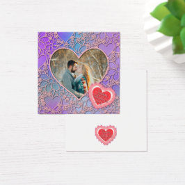 Modernes Rosenherz Romantische Valentine