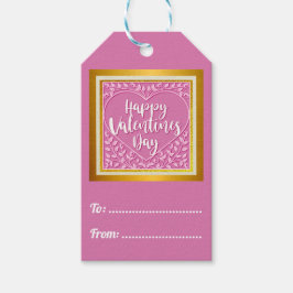 Modernes Rosenherz Romantische Valentine Geschenkanhänger