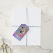 Modernes Rosenherz Romantische Valentine Geschenkanhänger (Mit Garn)