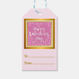 Modernes Rosenherz Romantische Valentine Geschenkanhänger