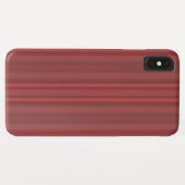 Modernes rotes Case-Mate Barely There iPhone XS Ma Hülle (Rückseite (Horizontal))