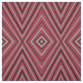 Modernes rotes Diamant-Entwurfs-Gewebe Stoff (Muster)