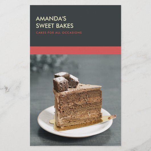 MODERNES ROTES NAVY FOTO-VORLAGENKLASSEN-WORKSHOP FLYER (Hinten)