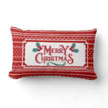 Modernes Rotknittern nahtloses Muster Weihnachten