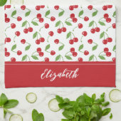 Modernes Rotkrebsmuster Backen Geschirrtuch (Gefaltet)