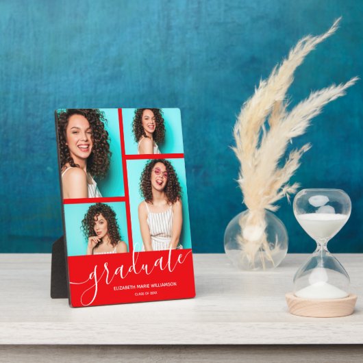 Modernes Rotkreuz-Foto Fotoplatte (Seite)