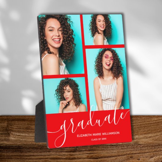 Modernes Rotkreuz-Foto Fotoplatte