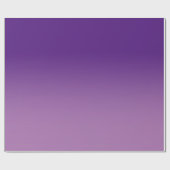 Modernes Royal Lila und Lavender Ombre Geschenkpapier (Flach)