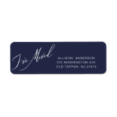 Modernes Rücksendesiegel (Vorne)