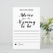 Modernes Rustikales Baby-Duschspiel (Stehend Vorderseite)