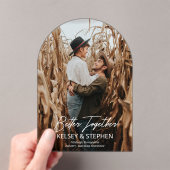 Modernes Rustikales besseres Zusammenspiel Foto Sa Acryleinladungen (Insitu (Handheld))