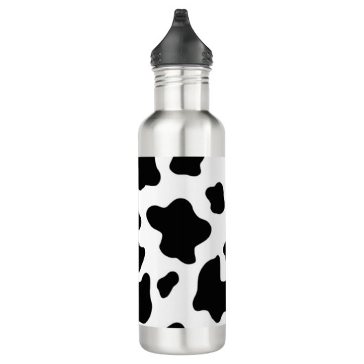 Modernes, rustikales Cowhide-Design Edelstahlflasche (Rechts)
