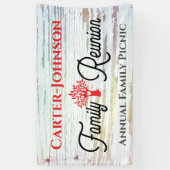 Modernes Rustikales Familienunternehmen Wiedersehe Banner (Vertikal)