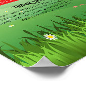 Modernes Rustikales Festival Hochzeit Willkommen Poster (Ecke)