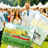 Modernes Rustikales Festival Hochzeitsfest Einladu