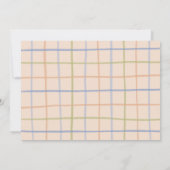 Modernes Rustikales Foto Save the Date (Rückseite)