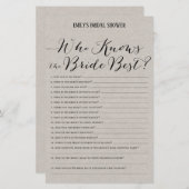 Modernes Rustikales Graues Brautparty (Vorne/Hinten)