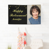 Modernes Rustikales Happy Retirement Individuelle  Banner (Insitu)