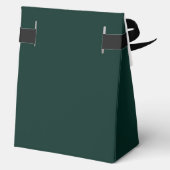 Modernes Rustikales Herbstleaves-Brautparty Geschenkschachtel (Rückseite)