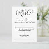 Modernes rustikales Hochzeitskarten-Design v1 Einladung (Stehend Vorderseite)