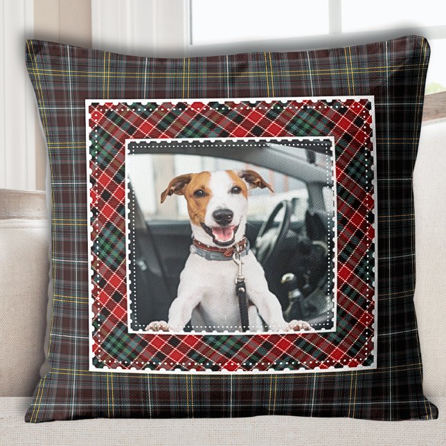 Modernes rustikales Kariertes Haustier-Foto Kissen (Modern Rustic Plaid Pet Photo Throw Pillow

☆★
☆★
☆★
☆★
(819)
 | 
)