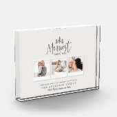 modernes rustikales Multi-Foto Fotoblock (Links)