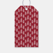 modernes rustikales Multi-Foto Geschenkanhänger (Rückseite)