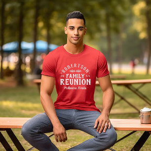 Modernes Rustikales Personalisiertes Wiedersehen-T T-Shirt